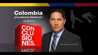 CONCLUSIONES  COLOMBIA ¿Expulsiones Selectivas [upl. by Apollo]