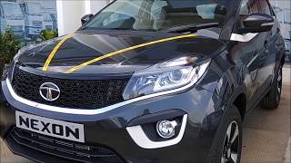 TATA NEXON  Petrol 585 L  859 L Diesel  685 L  944 L  XZ  Glasgow Grey [upl. by Nelda]