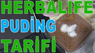 Herbalife Puding Tarifi  Herbalife Puding Yapımı [upl. by Ynehteb]