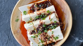 Chilli Oil Silken tofu recipe shorts [upl. by Dunlavy]