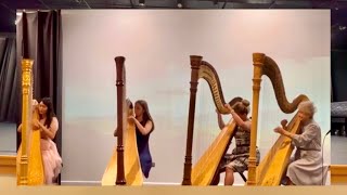 Massachusetts Harp Ensemble Concert [upl. by Veedis156]