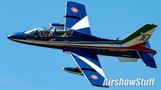 Frecce Tricolori in North America Full Show [upl. by Nailuj]