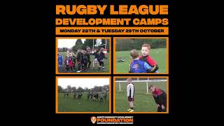 Get Involved in our Rugby League Development Camps during Halloween [upl. by Veronique]