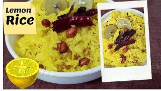 LEMON RICEലെമൺ റൈസ്EASY TRAVEL RECIPE [upl. by Annav]