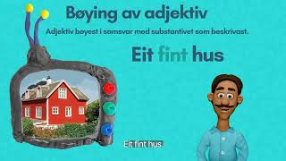 Bøying av adjektiv Nynorsk [upl. by Kinata962]