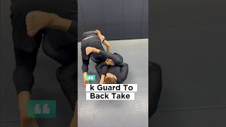 K Guard To Back Take  Cobrinha BJJ bjjlife kguard jiujitsuforeveryone [upl. by Katy]