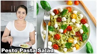 Pesto Pasta Salad [upl. by Hewet]