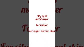 Best moisturizer for oily skin in winter honest review [upl. by Anilatak193]