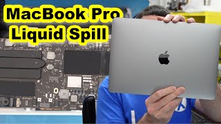 Repairing MacBook Pro A2159 with Liquid Spill  No Power [upl. by Marylee558]