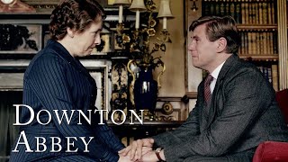 Mrs Hughes Comforts Tom Branson  Downton Abbey [upl. by Osterhus708]