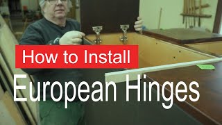 Avoid Mistakes Installing European Hinges Made Simple [upl. by Ioj427]