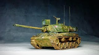 M41 Walker Bulldog JGSDF 172 Cardstock  Tank Model [upl. by Haya]