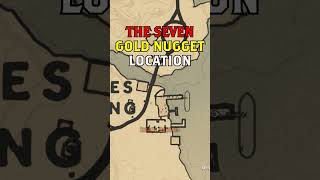 RDR 2 Seven Gold Nugget Location Guide  shorts rdr2 reddeadredemption [upl. by Aneeras]