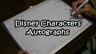 Disney Characters Autographs  YouNick [upl. by Zenas]