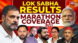 Rahul Kanwal LIVE Lok Sabha Election 2024 Results LIVE  Mega Coverage By India Today LIVE [upl. by Nesnej]