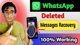 How to read whatsapp deleted messages  whatsapp mein delete message kaise padhe [upl. by Nett]