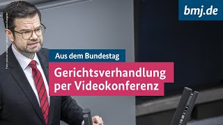 Gerichtsverhandlung per Videokonferenz [upl. by Asfah]