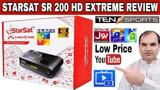 StarSat 200 HD Extreme 4K Receiver Unboxing [upl. by Brunella46]