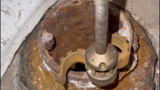 Restoring 98 year old Pipe drain plumbing [upl. by Amyaj]