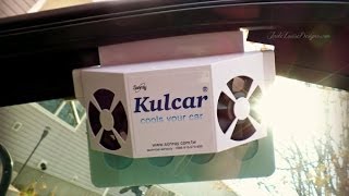 Kulcar Solar Powered Car Ventilator Review and Installation [upl. by Roddy6]