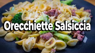 Orecchiette Broccoli e Salsiccia  Ein schnelles amp extrem leckeres Gericht zum nachkochen [upl. by Kcirded]