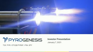 PyroGenesis Canada Inc TSX PYR OTCQB PYRNF Webcast  SNN Network [upl. by Aeht77]