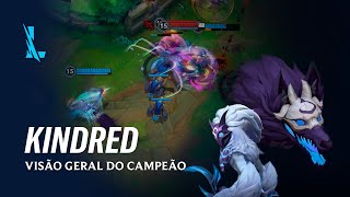 Visão geral do Campeão Kindred  Mecânica de jogo – League of Legends Wild Rift [upl. by Iggam]