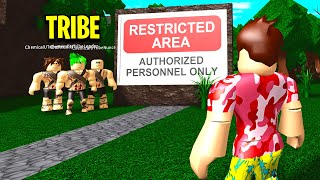 I Found A BLOXBURG TRIBE WHO THEY CAPTURED Will Shock You Roblox [upl. by Nelloc]