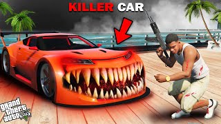 GTA 5  Franklin Finally Find Cursed Killer Car amp Destroyed It With Shinchan amp Pinchan GTA 5 [upl. by Ellertnom]