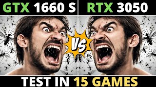 GTX 1660 SUPER VS RTX 3050 IN 2023  TEST IN 2023 [upl. by Lagasse]