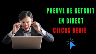 Comment faire un retrait sur Clicks Genie [upl. by Hafirahs]