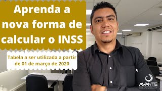 Aprenda a Calcular a Tabela de INSS 2020 Nova Fórmula [upl. by Kendal156]