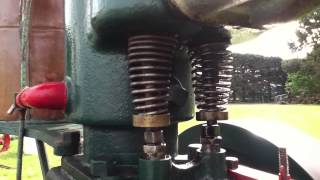 1914 Greenslade stationary engine Valves working [upl. by Dnomyad36]