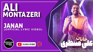 Ali Montazeri  Janan I Official Lyric Video  علی منتظری  جانان [upl. by Soisatsana38]