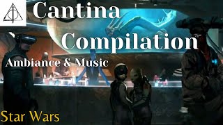 Star Wars Cantina Music Compilation and Ambiance [upl. by Nicolella]