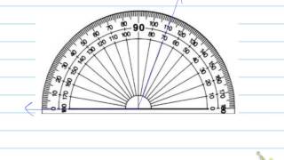 Use and Read a Protractor 6th Grade [upl. by Adihaj776]