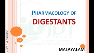 Digestants Pharmacology Malayalam [upl. by Erihppas]