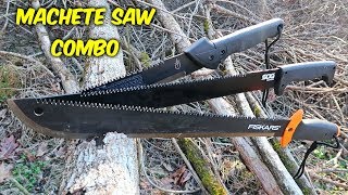 3 Machete Saw Combo  Are They Worth the Money [upl. by Ahsaet]