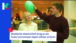 Bzzzz Op koude dagen krijg je vaker een elektrische schok [upl. by Anivid]