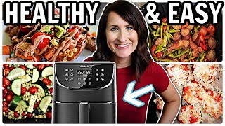 5 HEALTHY Air Fryer Recipes that are EASY [upl. by Bourgeois]