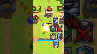 Can 3 Elixir cards defend mega knight clashroyale shorts [upl. by Attolrahc]