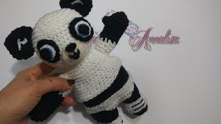 Pando amigurumi dal cartone di Bing crochet uncinetto SUBESP [upl. by Holub]