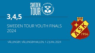 Sweden Tour Youth Finals 2024 2 juni Bord 345 [upl. by Leinto995]