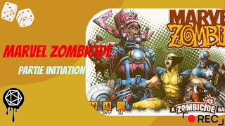 Marvel Zombies Zombicide  Partie dinitiation [upl. by Mychael479]