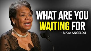 REACH YOUR FULL POTENTIAL  Maya Angelou Motivational Speech [upl. by Torrance]