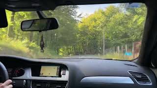 AUDI A4 B8 20tdi POV TEST DRIVE [upl. by Airenahs]