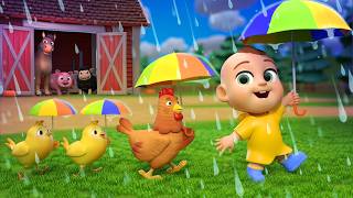 Lluvia Lluvia Vete Ya Versión con Animales  Más Lalafun Canciones Infantiles y Música para Chicos [upl. by Prudhoe]