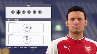 Marc Overmars  FIFA 18  Look alike  Virtual Pro  Club [upl. by Eninnej]