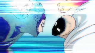 Saitama vs Cosmic Garou  Fan Animation SUB ESPAÑOL [upl. by Aikemet]