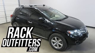 Yakima Timberline JetStream Roof Rack Crossbars for Nissan Murano 2009 to 2014 [upl. by Ingunna789]